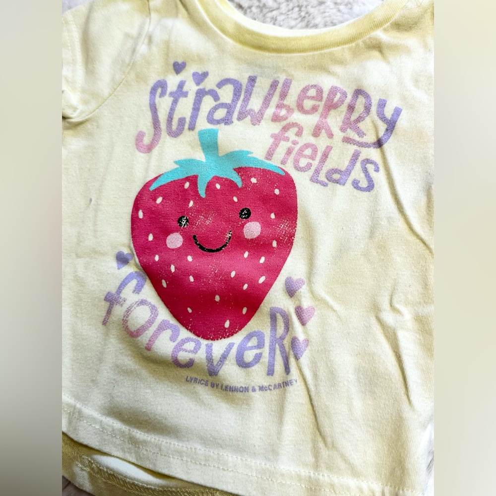 2T Beatles Strawberry Fields Forever Toddler Shirt